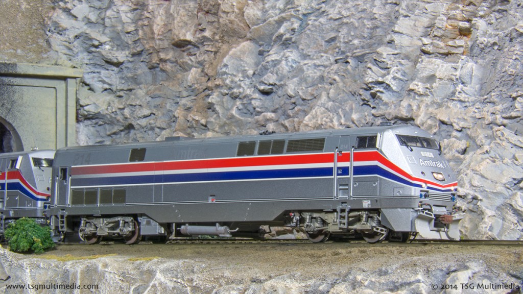 HO HO Athearn P40DC, AMTK 814 - TSG Multimedia
