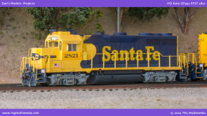 ATSF GP35u 2821